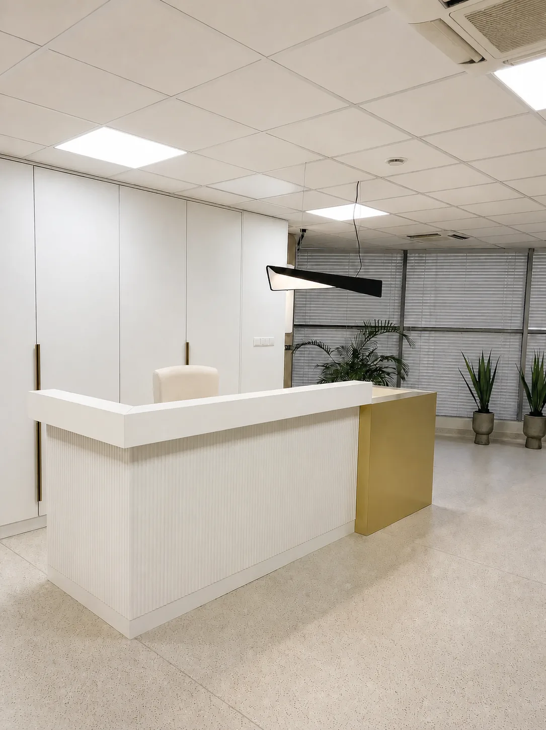 Jasna recepcja Aesthetic Centrum Medycznego