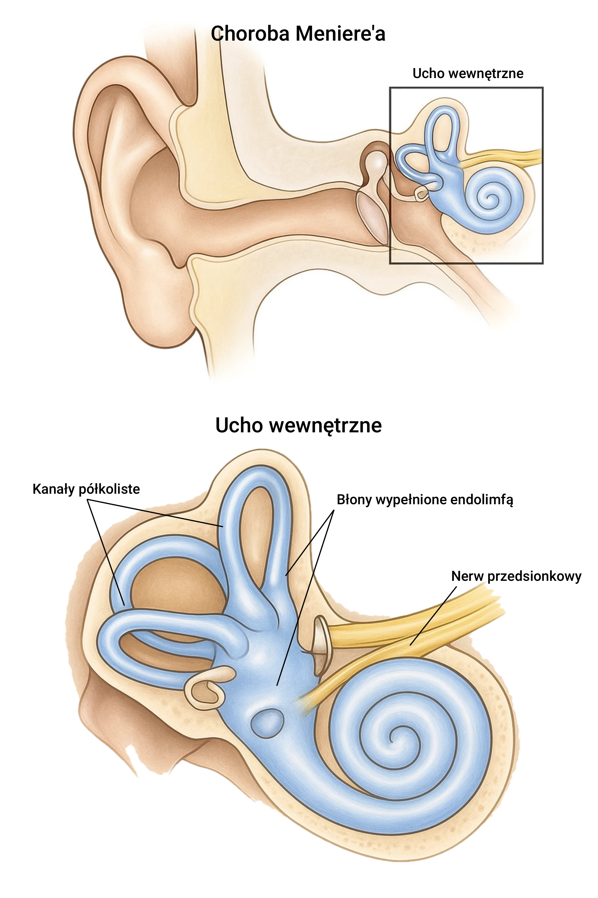 Diagram ucha wewnętrznego